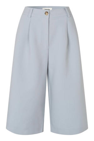 high waist bermuda short lichtblauw