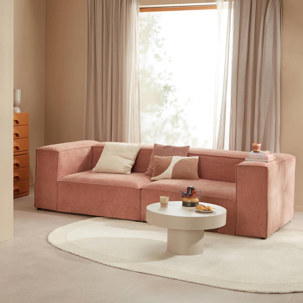 NOUS Living Igor 3-zitsbank - roze