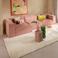 NOUS Living hoekbank links Igor - roze