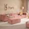 NOUS Living 4-zitsbank Igor - roze