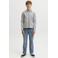 JACK & JONES JUNIOR JJICLARK JJORIGINAL straight leg regular fit jeans - mediumblauw
