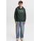 JACK & JONES JUNIOR hoodie met logo donkergroen