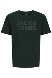 thumbnail: JACK & JONES JUNIOR T-shirt donkergroen