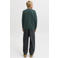 JACK & JONES JUNIOR sweater met tekst - donkergroen