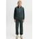 JACK & JONES JUNIOR relaxed regular waist joggingbroek - donkergroen