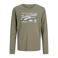JACK & JONES JUNIOR longsleeve met logo - grijsgroen