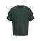 JACK & JONES JUNIOR oversized T-shirt - donkergroen
