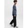 JACK & JONES JUNIOR JJICHRIS JJORIGINAL relaxed fit loose fit jeans - zwart