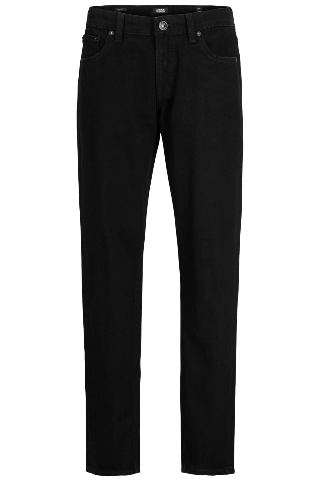JACK & JONES JUNIOR JJICHRIS JJORIGINAL relaxed fit loose fit jeans - zwart