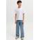 JACK & JONES JUNIOR wide leg jeans - blue denim