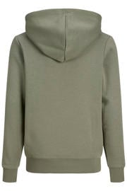 thumbnail: JACK & JONES JUNIOR hoodie met logo - grijsgroen