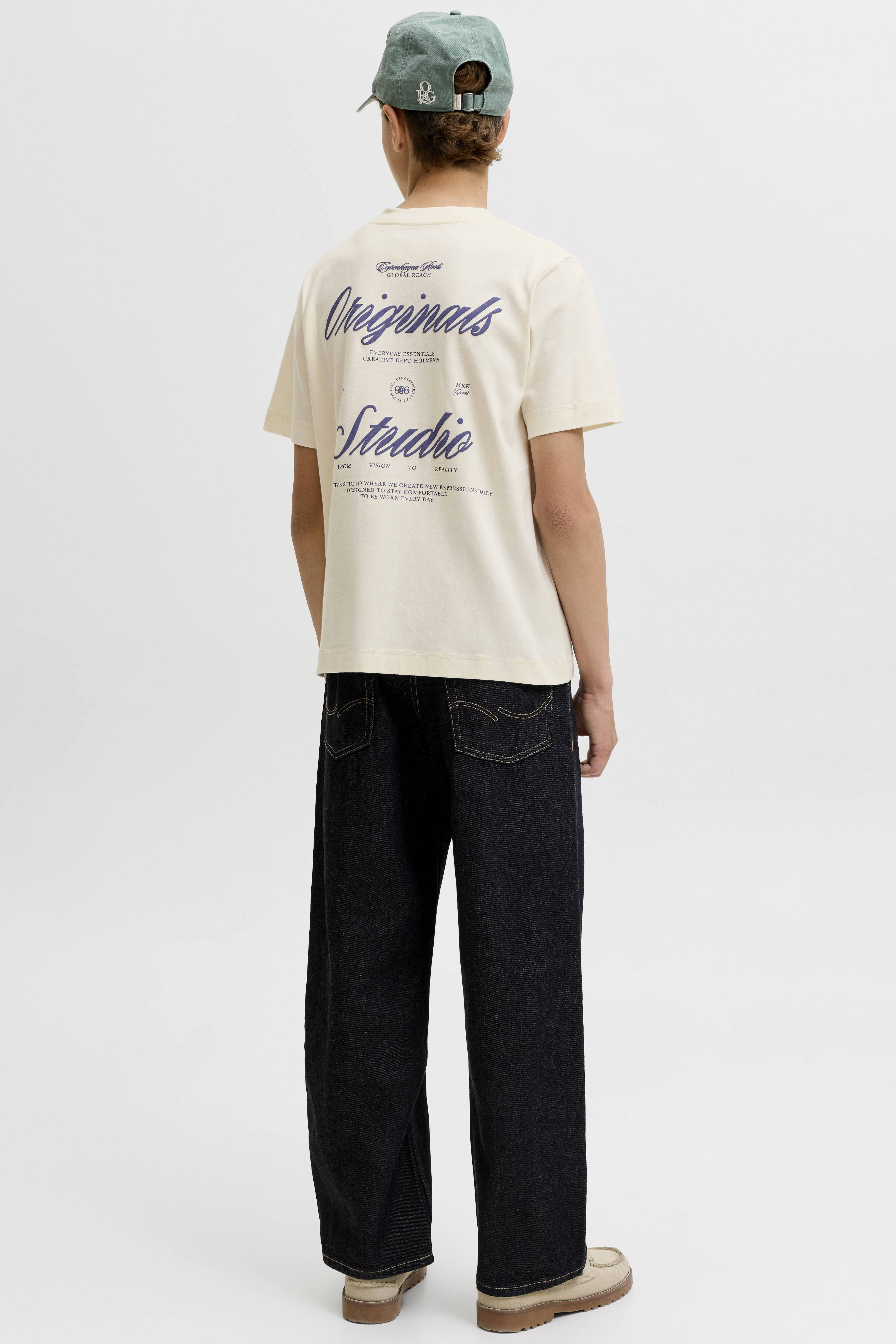 JACK & JONES JUNIOR T-shirt met backprint | wehkamp