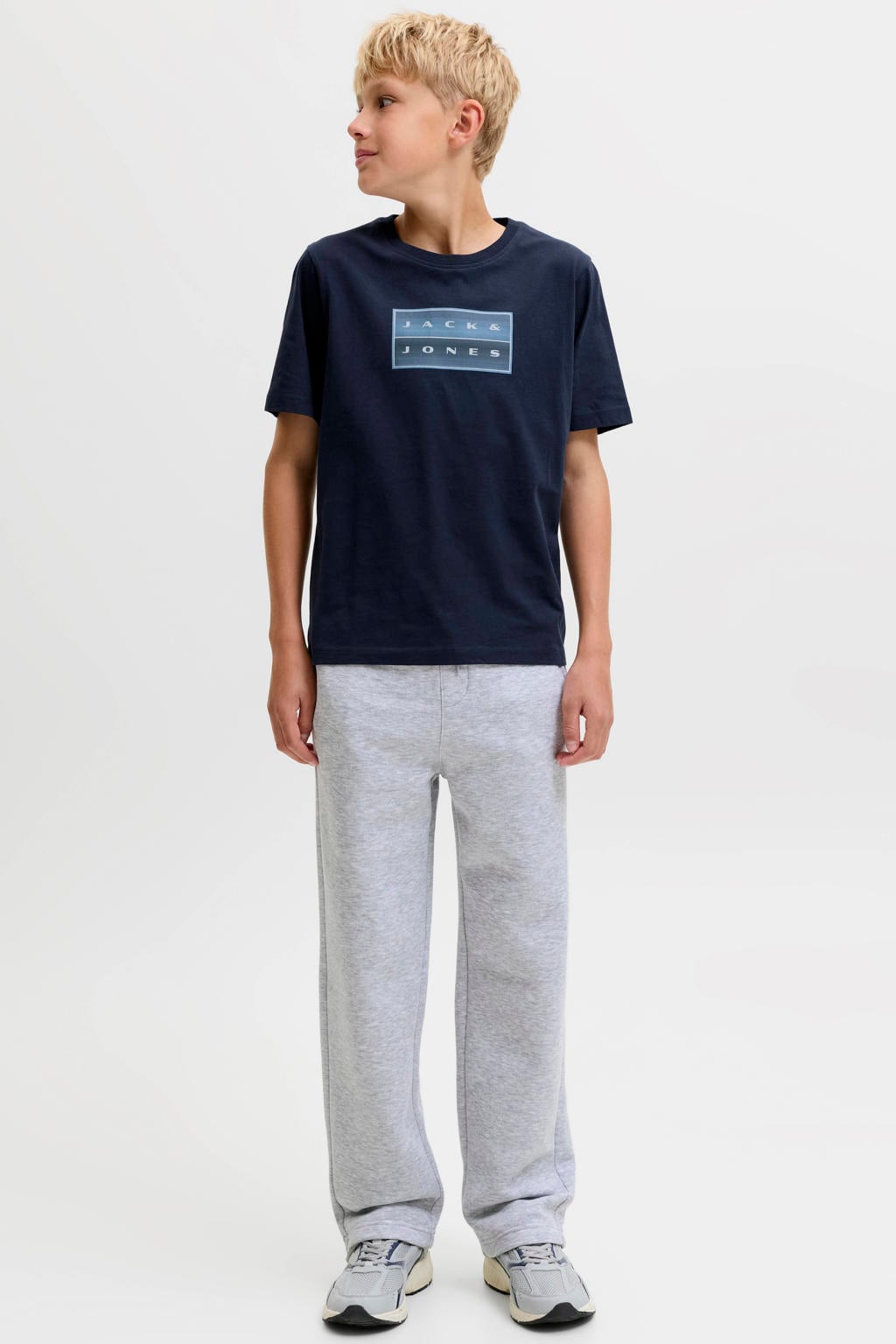 JACK & JONES JUNIOR T-shirt - marineblauw