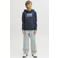 JACK & JONES JUNIOR hoodie - donkerblauw
