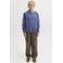 JACK & JONES JUNIOR sweater met backprint - blauw