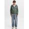 JACK & JONES JUNIOR sweatvest met backprint - groen