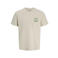 JACK & JONES JUNIOR T-shirt met backprint - beige