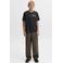 JACK & JONES JUNIOR rechtvallend T-shirt met backprint - zwart