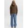 JACK & JONES JUNIOR hoodie met logo - bruin