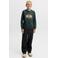 JACK & JONES JUNIOR sweater met logo - donkergroen