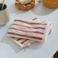 NOUS Living katoenen washandjes 15x20 cm - zand (set van 2)