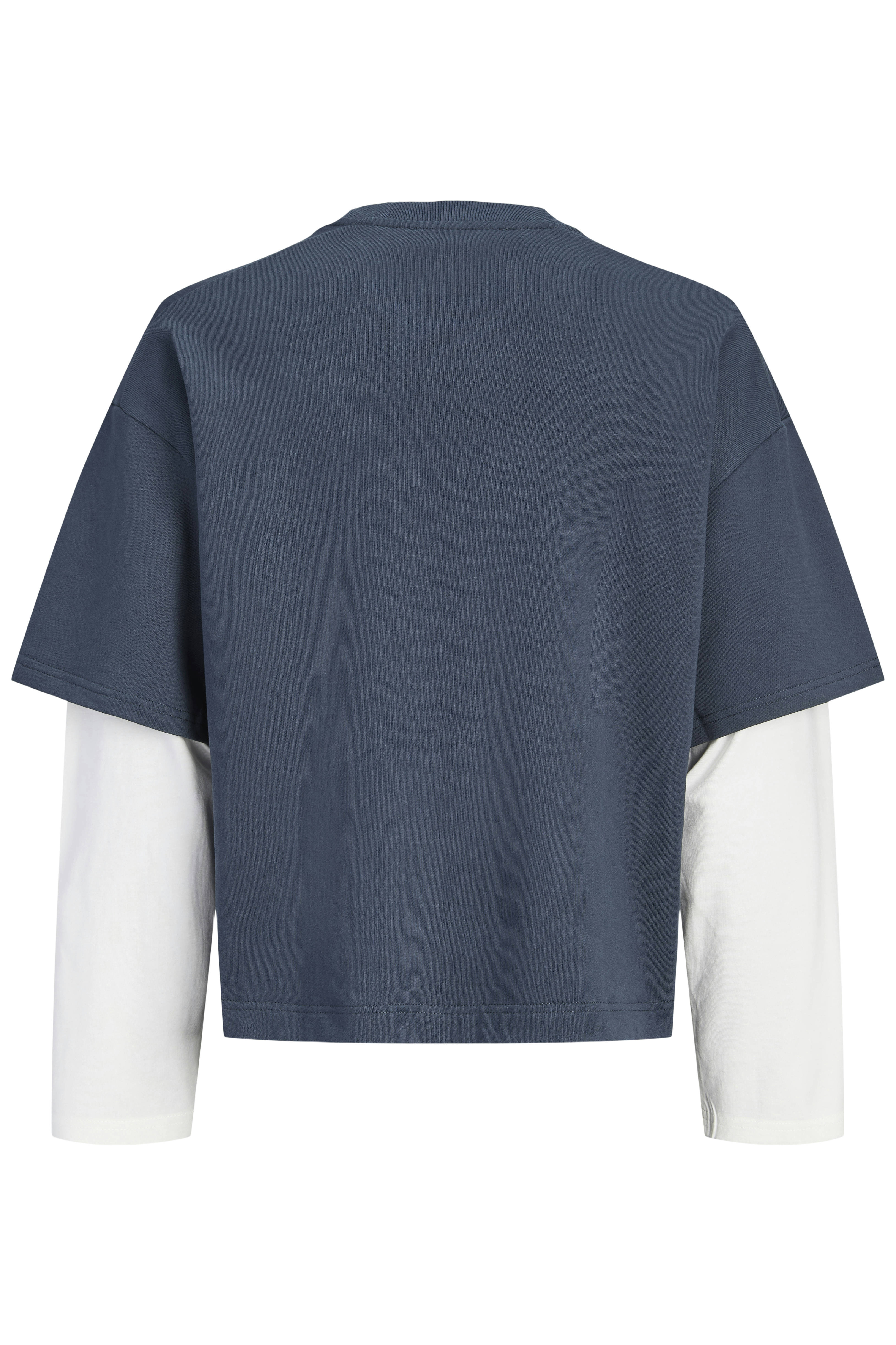 JACK & JONES JUNIOR longsleeve - donkerblauw | wehkamp