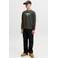 JACK & JONES JUNIOR sweater met logo - kaki