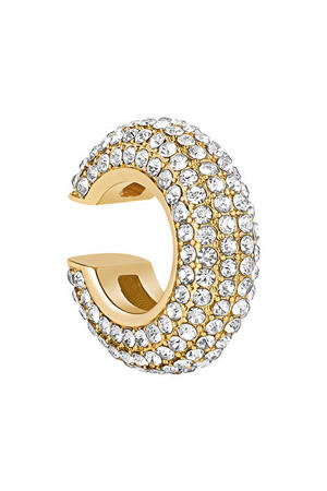 earrcuff Ice Pave Medium goudkleurig