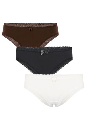 brazilian Georgia (set van 3) wit/blauw/rood