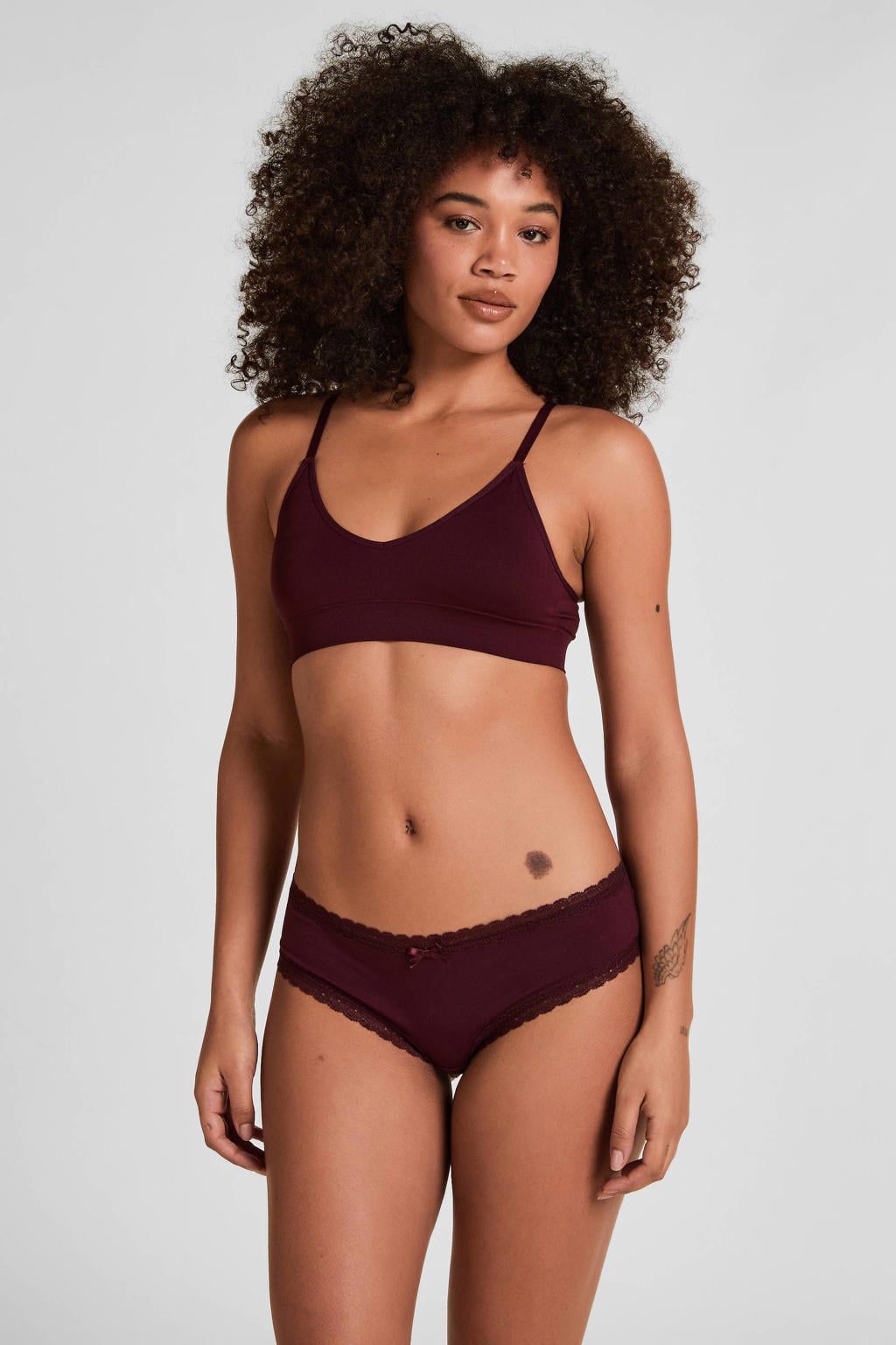 Hunkemöller brazilian Georgia (set van 3) paars