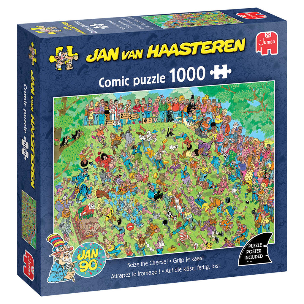 Jan van Haasteren Grijp je kaas! (1000)
