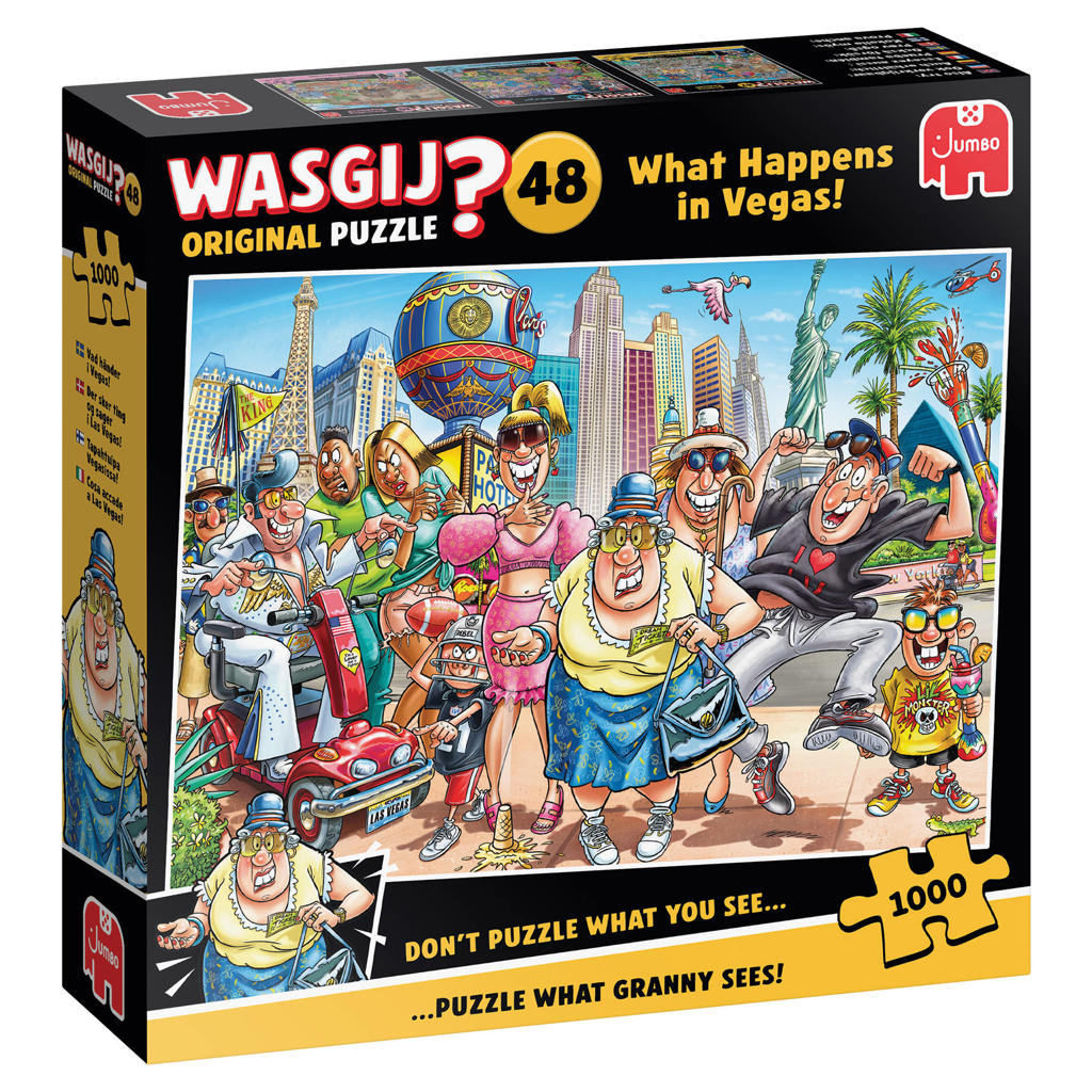 Wasgij Original 48 - What Happens in Vegas! (1000)