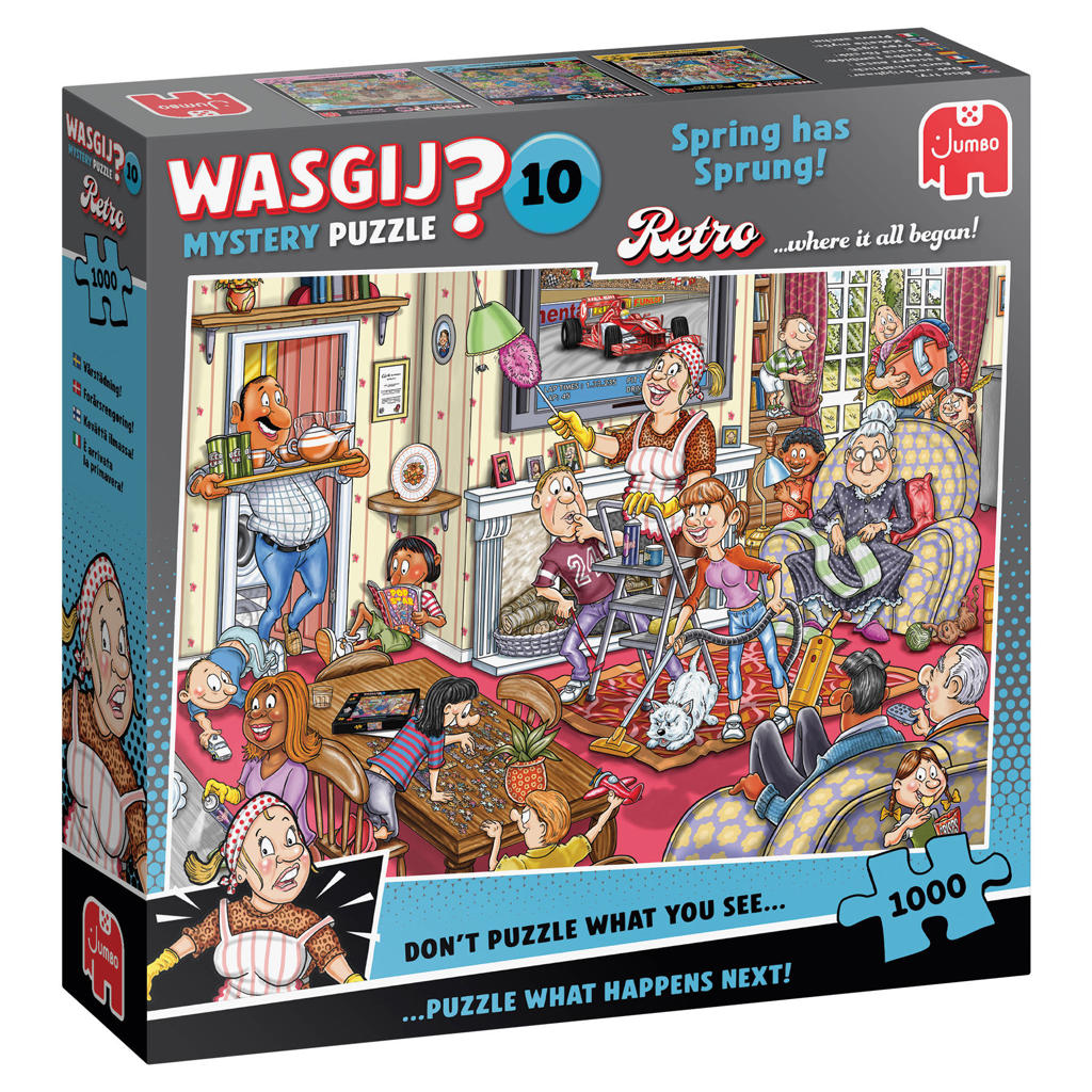 Wasgij Retro Mystery 10 - De Voorjaars-schoonmaak!