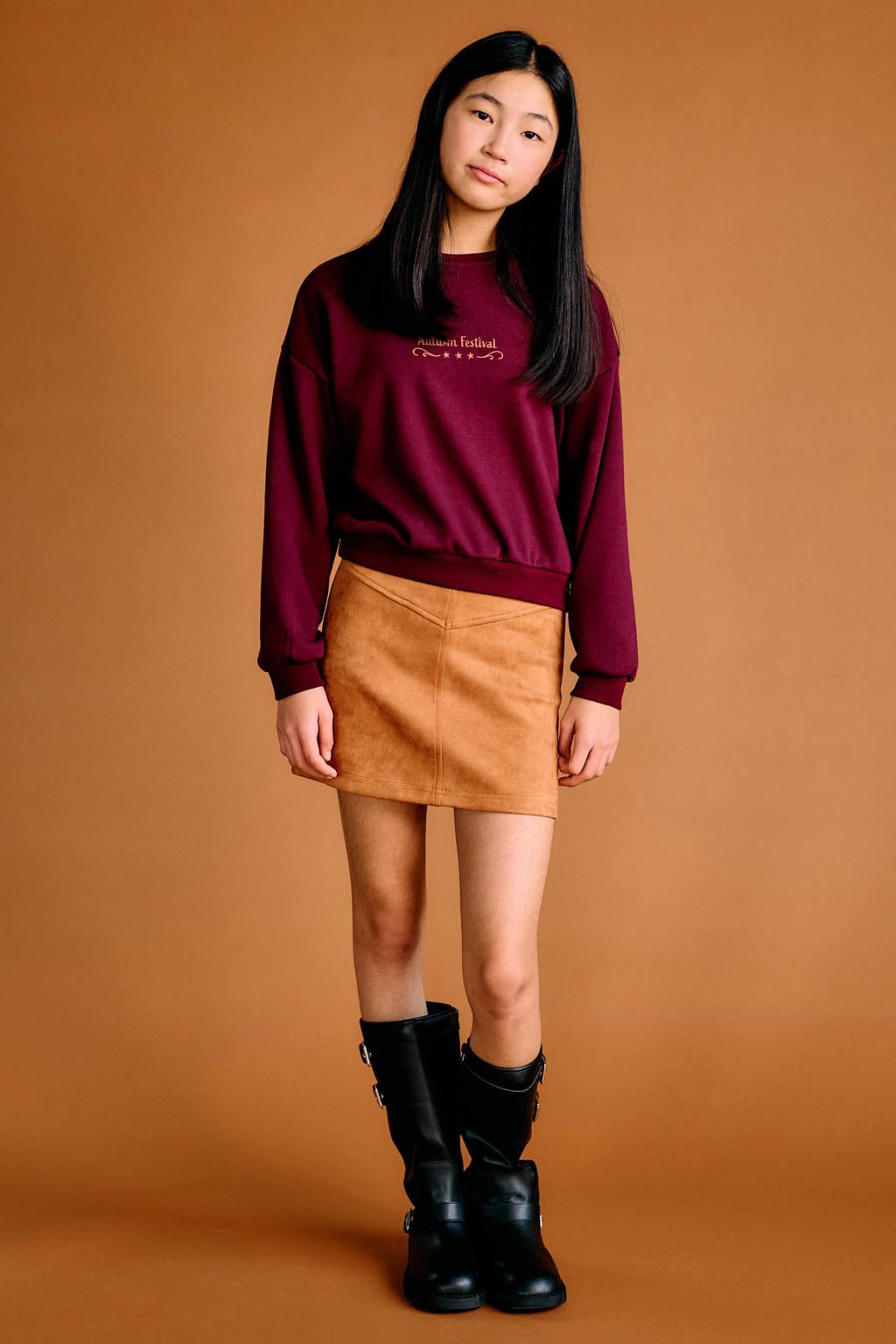 NoBell’ sweater met backprint