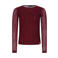 NoBell’ semi-transparante blousetop - donkerrood
