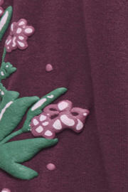 thumbnail: ONLY gebloemde sweater paars