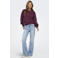 ONLY gebloemde sweater paars