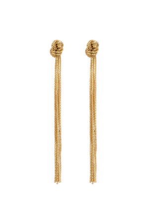 oorbellen Livia Fringe goudkleurig