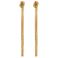 Club Manhattan oorbellen Livia Fringe goudkleurig