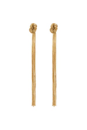 oorbellen Livia Fringe goudkleurig