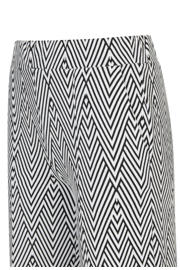 thumbnail: Miss Etam wide leg regular waist broek zwart