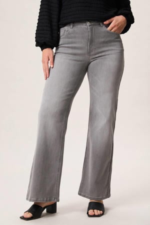 high waist wide leg jeans