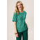 Miss Etam blousetop groen met print