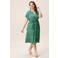 Miss Etam Plus midi jurk groen