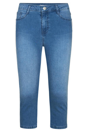 skinny low waist broek medium blue denim
