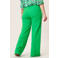 Miss Etam Plus straight regular waist broek groen