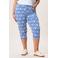 Miss Etam Plus slim high waist broek blauw
