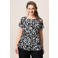 Miss Etam Plus top crochet zwart