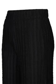 thumbnail: Miss Etam denim wide leg regular waist broek zwart