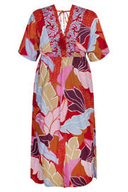 thumbnail: Miss Etam Plus midi jurk multi